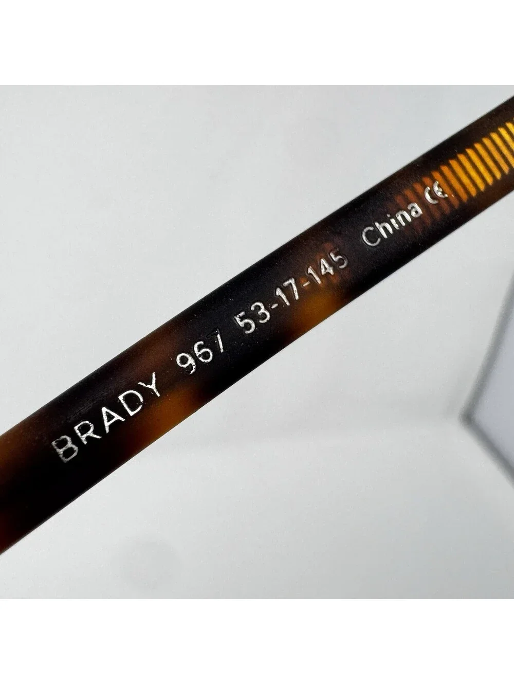 Warby Parker Brady 967 Tortoise Eyeglass Frames 53-17-145